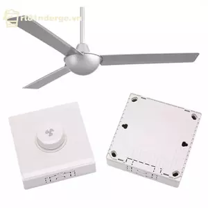 Ge 1PC 86Type Quạt trần Điều chỉnh Bộ điều khiển tốc độ vô cấp Công tắc tường 220V 10A n
