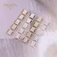 PNPIA- 10 Cái 10 * 15MM Kim Cương Giả Bikini Kết Nối Bule Hợp Kim Dây Chuyền Đồ Bơi Trang Trí Kim Cương Giả Bule DIY Phụ Kiện Trang Sức