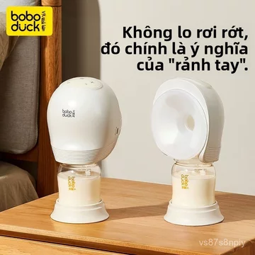 Máy hút sữa điện cầm tay không cần dùng tay, máy hút sữa tự động hoàn toàn có thể đeo được. boboduck