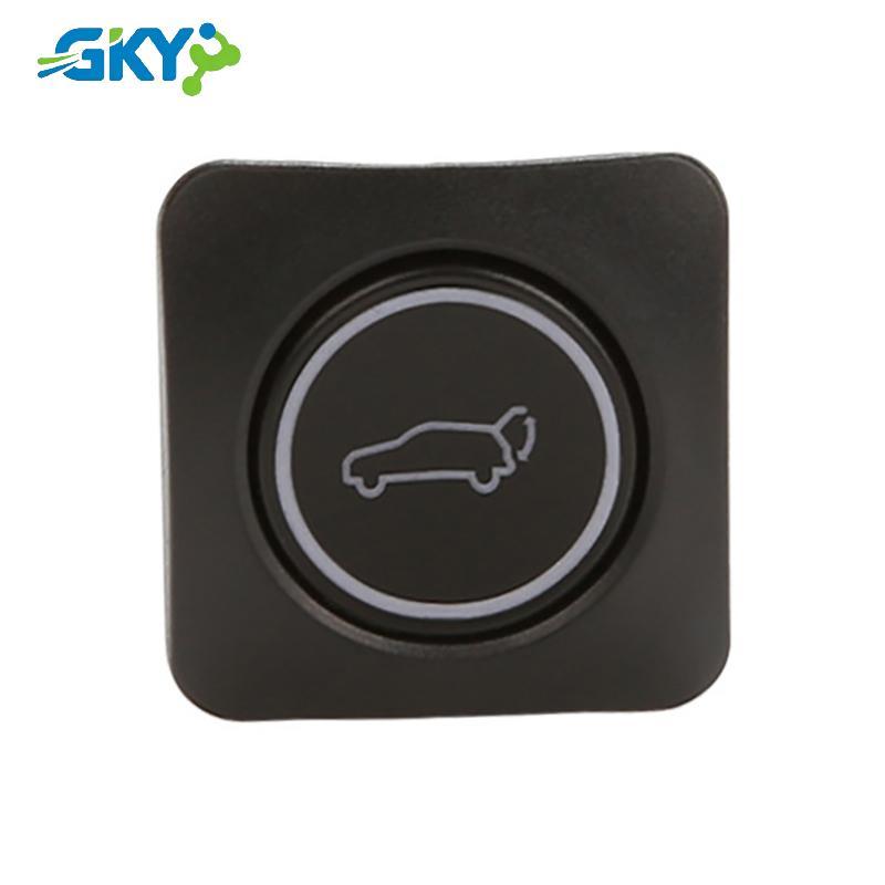 GKY Công tắc cửa xe tăng sáng tạo và thiết thực Công tắc cửa xe điện thông minh Phát hành nút đặt lại Công tắc cổng sau xe tròn đa năng GKY
