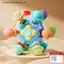 MỚI Quả Bóng Nguyên Tử Cho Bé Montessori Đồ Chơi Cảm Giác Cho 0-6 6-12 Tháng, Đồ Chơi Mọc Răng Cấp Thực Phẩm Cho Bé SKY