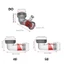 Yoo Sink Drain Backflow Preventer Van thoát nước bồn rửa chống mùi để sử dụng tại nhà Bền bỉ