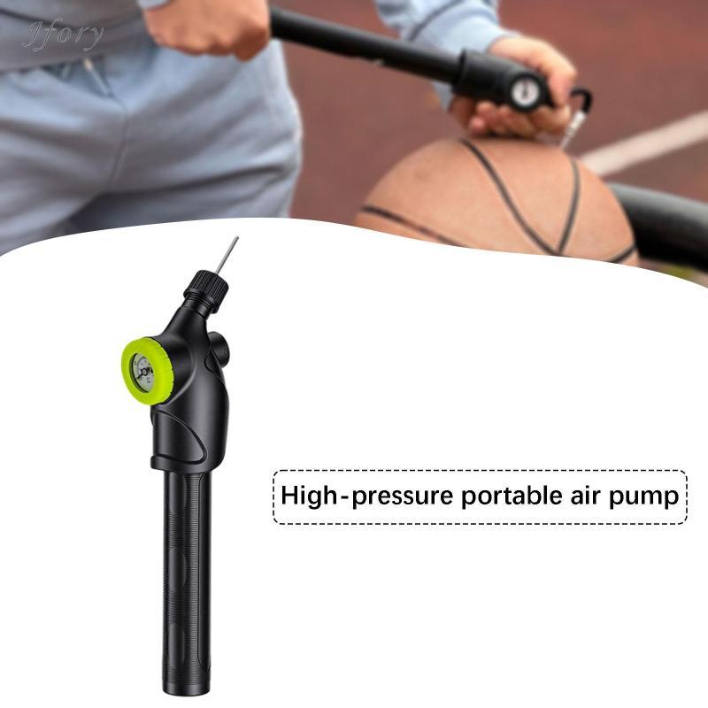 Jfory Bơm hơi thể thao cầm tay ABS/PP chống nước cho bóng đá, bóng chuyền, vật dụng thiết thực