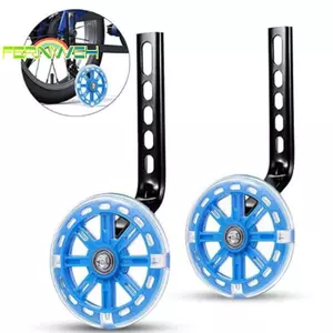 Bánh xe tập luyện xe đạp trẻ em Xe đạp Flash Tắt tiếng Bánh xe đạp Bộ gắn ổn định cho xe đạp 12 / 14 / 16 / 18 / 20 Inch Xe đạp trẻ em [MỚI]