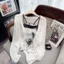 Pure Desire Phong Cách Trung Hoa Zen Mùa Hè Phù Hợp Với Nữ Phong Cách Mới Camisole Dài Tay Ice Silk Kem Chống Nắng Dệt Kim Cardigan Hai-