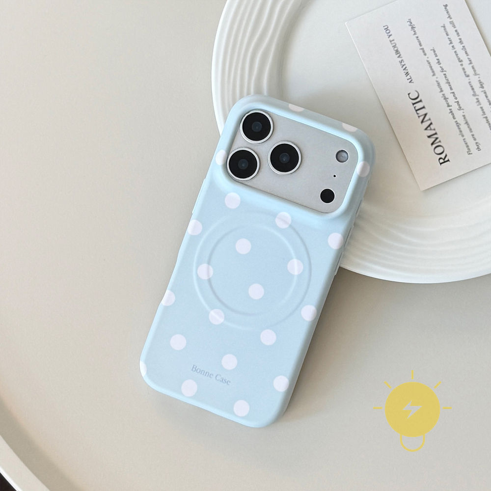 Phone Case For iPhone 17 Pro Max 16 15 14 13 TPU Magnetic Soft Aesthetic Korean Cute