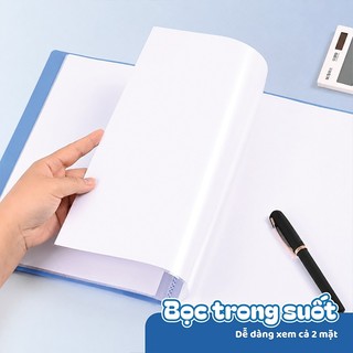 Bìa Lá A4 Chống Thấm Nước, Tệp Đựng Tài Liệu 30/40/60 Lá Nhiều Ngăn, Thiết Kế Cho Học Sinh Và Văn Phòng