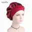AqToCna Solid Satin Bonnet Tạo Kiểu Tóc Mũ Ngủ Quấn Mũ Tắm Dụng Cụ Tạo Kiểu Tóc AqToCna