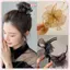 JRP Kim Cương Giả Nơ Tóc Vuốt Kẹp Dành Cho Nữ Đầu Thịt Viên Cố Định Tạo Kiểu Tóc Dụng Cụ Kẹp Tóc Phụ Kiện Tóc Đuôi Ngựa Kẹp JRP