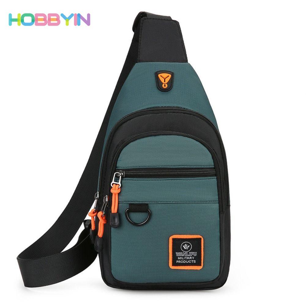 Túi đeo chéo HOBBYIN, Túi đeo chéo đa chức năng chống mài mòn, Túi đeo chéo chống nước thể thao ngoài trời