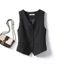 Phù Hợp Với Áo Vest Nữ Áo Vest Nhỏ 2025 Slim-fit Áo Khoác Ngoài Lớp Màu Đen Ngắn Áo Khoác Phù Hợp Với 6.4