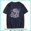 SY3 Hololive Usada Pekora Fallen angel 220G cotton dày anime Áo thun ngắn tay YS3