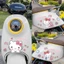 Nhãn dán xe điện sáng tạo q6 Trang trí dễ thương HelloKitty Car Block Body Scratch Sticker