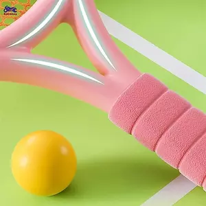 XOITOP Trẻ Em Cầu Lông Raets Bộ Nhẹ Trẻ Em Tennis Cầu Lông Đồ Chơi Trẻ Em Vợt Tennis Có Bóng Cho Trò Chơi Gia Đình VN