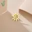 Huy hiệu Trâm cài mặt trời dành cho nữ bằng thép không gỉ Lapel Pin Bộ đồ trang trí Thiết kế phụ kiện Bapa hợp thời trang