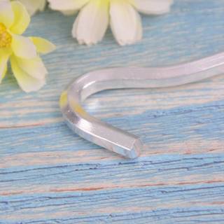 MUQV 5 Chiếc Hợp Kim Lều Cọc Chốt Chịu Lực Đầu Móng Tay 7.01inch Thép Chắc Chắn Kim Loại n