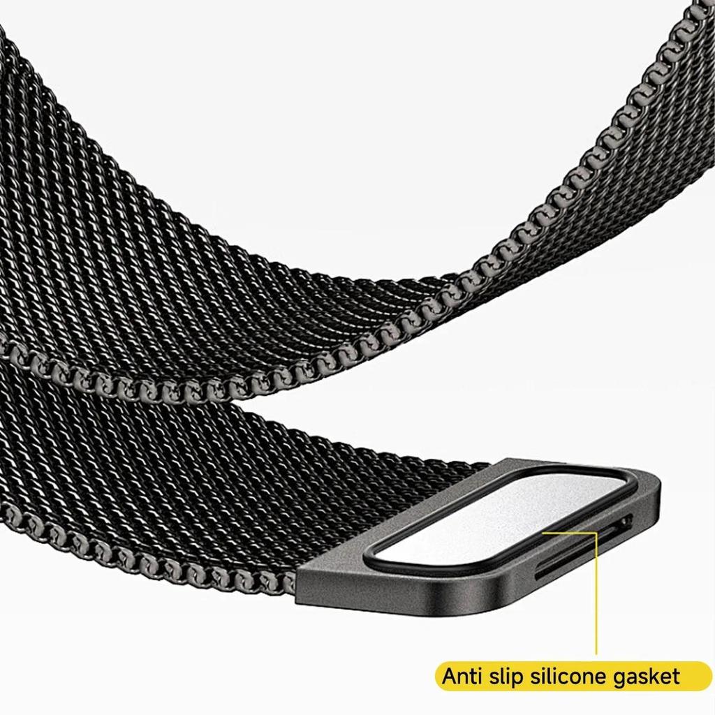 Vỏ kính + dây đeo kim loại cho Huawei Watch Fit 5 Pro / Fit 4 Pro / Fit 5 / 4 / 3 Vỏ bảo vệ màn hình vòng tay từ tính bằng thép không gỉ
