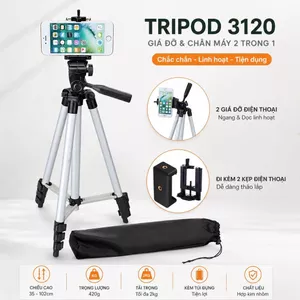 "Gậy Chụp Ảnh Quay Phim 360 Độ, Chiều Cao Tùy Chỉnh 1020mm - Phụ Kiện Selfie Tiện Ích"