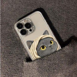 Ốp Điện Thoại Dâu Mèo Vui Nhộn Cho OPPO Reno 8 Pro 7 4 6 5 Lite 5F 5Z 6Z 7Z 8Z 8T 5G A74 4G TPU Trong Suốt Bảo Vệ Toàn Diện Silica gel Ốp Lưng INS Đơn Giản Vỏ Ống Kính Dễ Thương
