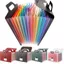 THEGIRL8B Accordion File Organizer, 13 / 25 Pocket Buckle Closure Thư mục tập tin mở rộng, Dễ dàng mang theo Tay cầm cầm cầm tay chống nước Túi tài liệu A4 bên trong đầy màu sắc