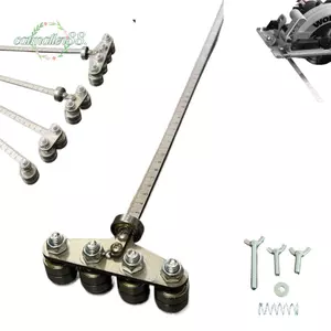 CATMALLER88 Caliper định vị bằng thép không gỉ, Thước hướng dẫn chế biến gỗ đơn / kép / bốn vòng bi hoạt động dễ dàng, Hướng dẫn kẹp có thể điều chỉnh 50 / 60cm Làm việc mộc