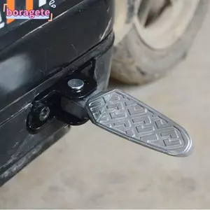 BORAGETE 1 Cặp Xe Điện, Hợp Kim Nhôm 3 Kiểu Sửa Đổi Miếng Lót Chân, Bàn Đạp Để Chân Xe Điện Thông Thường