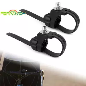 Kẹp phuộc xe đạp 2 mảnh gắn áo ngực, Vòng bảo vệ bùn có thể điều chỉnh, Bộ chuyển đổi Ra phía trước phía sau [MỚI]