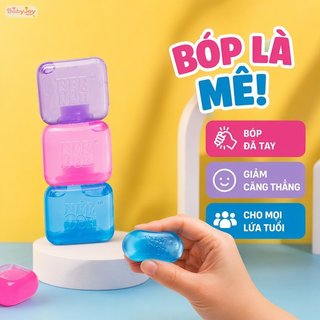【BabyJoy】 đồ chơi finger gummy vuông đẹp,khối vuông dẻo mềm,fidget cube,thư giãn,tập trung