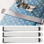 TUYỆT VỜI 20 Thước Đo, Kẹp viền 3 Inch bằng thép không gỉ, Bền mở rộng Quilting Cung cấp Quilting