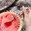 【qing】Muỗng xẻng bằng thép không gỉ, kiểu búa, dùng để múc dưa hấu, kem.