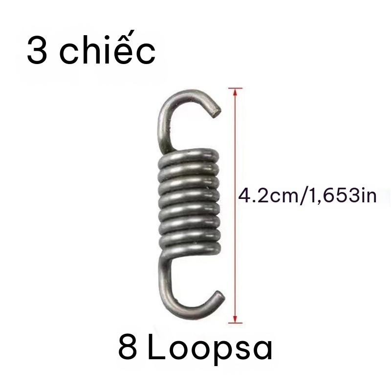 3/6/9 Lò Xo Bố Côn Máy Cắt Cỏ 8 Vòng GX35 330 430 520 Phụ Kiện Ly Hợp Thay Thế Bền Chắc