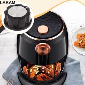 Núm một trục LAKAM, Phụ kiện nhà bếp KL50-G3 Núm công tắc hẹn giờ, Dễ dàng lắp đặt Phụ kiện nồi chiên không khí Phụ kiện thay thế