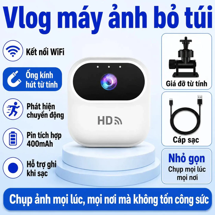 Camera WiFi Camera Giám Sát Camera An Ninh Camera Mini Camera HD Camera Gia Đình Bảo Hành 3 Năm