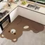 VFZ L-Shape Thấm Hút Sàn Nhà Bếp Thảm Dài Diatomite Thảm Nhà Bếp Mềm Có Thể Giặt Thảm Màu Trơn Phòng Tắm Lối Vào Thảm Cửa OTE