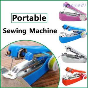 Máy may cầm tay WANYEDI, Vỏ nhựa nhẹ Máy may thủ công cỡ nhỏ, Dụng cụ may dễ dàng vận hành một tay Máy may Mini