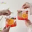 Túi xách HL Phong cách Cốc thủy tinh di động để sáng tạo Cotail Uống nước trái cây ngộ nghĩnh Tiệc tại nhà Sử dụng LMWU