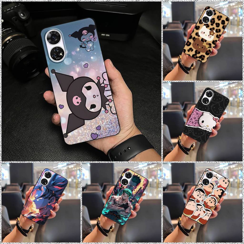 Ốp lưng Chống Bụi Bẩn Cho ZTE Anshin Họ / A303ZT TPU Dễ Thương Bảo Vệ Chống Sốc Silicon Mềm Bọc Toàn Bộ Phim Hoạt Hình Bền Túi Điện Thoại Chống Thấm Nước Thiết Kế Thời Trang