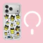 Ốp điện thoại cứng cuộn gạo và rau củ từ tính cho iPhone 17 16 Pro 15 14 Pro Max Vỏ bảo vệ mờ mờ mờ trong suốt