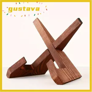 Đế trưng bày thực đơn GUSTAVA, Giá đỡ công thức bằng gỗ trưng bày bằng gỗ, Hỗ trợ đọc sách Chức năng đầu sách Giá sách Phòng ăn Nhà bếp