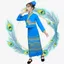 ✿ Thái Lan Myanmar Việt Nam Malaysia Trang Phục Truyền Thống Cho Trẻ Em Bé Gái Bé Trai Thanh Thiếu Niên Sự Kiện Liên Hợp Quốc