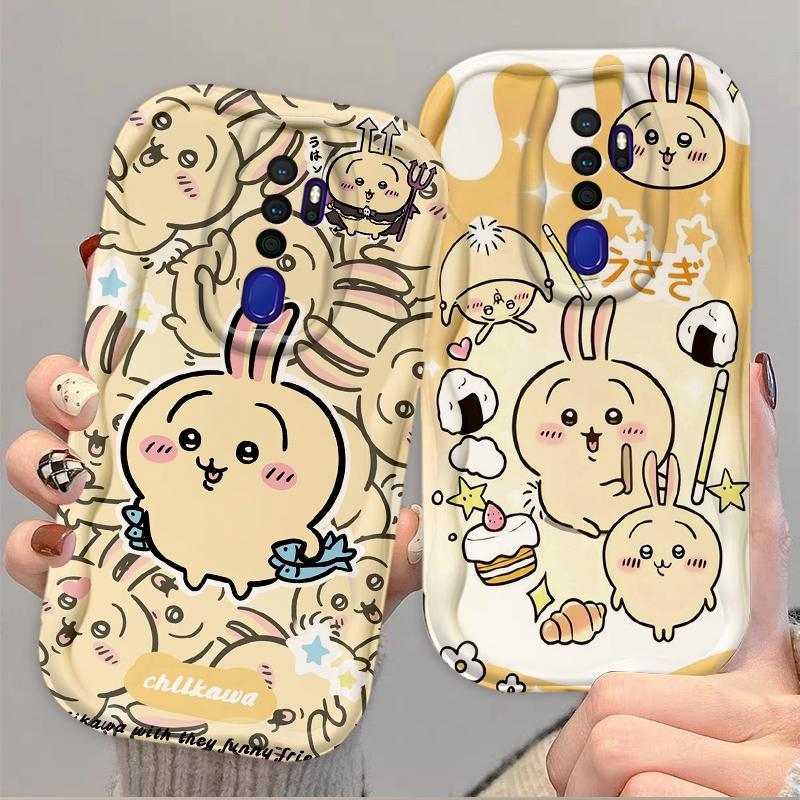 Thích Hợp Cho OPPO A9 2020 A5 2020 3D Cầm Tay Mềm TPU Hoạt Hình Chii Kawa Usagi Ốp Điện Thoại Chống Sốc