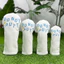 Vỏ câu lạc bộ Golf Đơn giản Không đặt chữ thêu số. 1 Vỏ bảo vệ chống thấm nước bền PU bằng gỗ