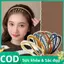 Trong Kho Đầy Màu Sắc Matte Răng Hairbands Mũ Nón Ngoài Trời Tóc Hoop Phụ Kiện Thời Trang Cá Tuyết