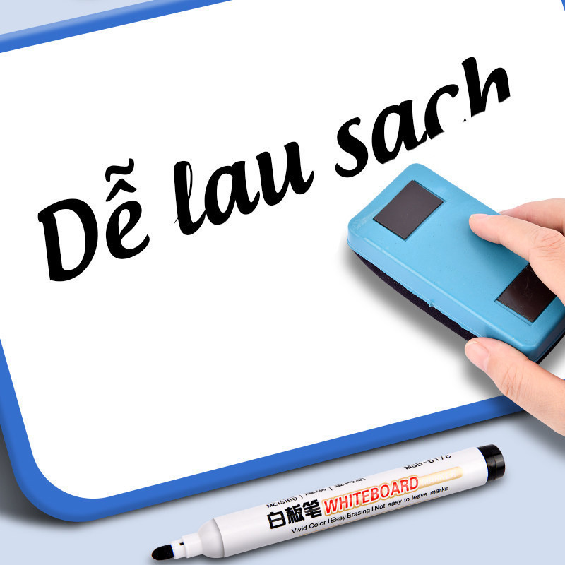 Bút Lông Bảng Trắng 50 Cây–Xóa Sạch Nhanh Khô,Đầu Bút Bền Chắc,Viết Trơn Mượt Cho Học Sinh Văn Phòng