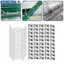 <cosyh>Glass Pane Accessories Long-lasting Performance Reliable Hold Glass Panel Clips