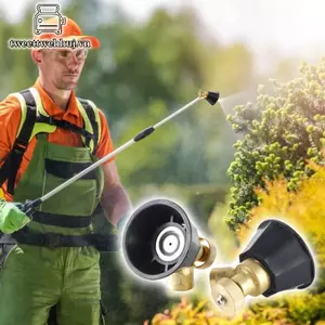 Tweehuj Nông Nghiệp Áp Lực Cao Air Vortex ing Vòi Phun Nước Có Thể Điều Chỉnh Cho Hoa Cỏ Làm Vườn Tưới Nước VN