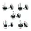 TRTR 4 / 8 Chiếc Nỉ Có Thể Điều Chỉnh Nội Thất Tròn Chân Vít Chống Trượt M6 M8 Bàn Ghế Tủ Cân Bằng Chân Miếng Lót VN
