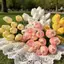 TRTR Cây Lấp Lánh Hoa Tulip 15 Chiếc Đèn LED Sống Động Cho Quyến Rũ Đám Cưới Ambiance VN