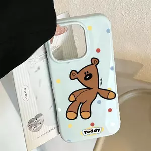 Vintage Cub dán cho iPhone 17promax trường hợp 161514plus 3 trong 1 bezel 131121