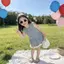 Váy Hàn Quốc không tay mùa hè cho bé gái Thời trang dễ thương